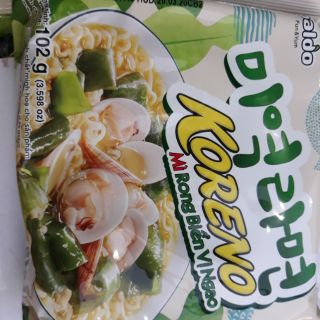 Combo 12 gói mì Koreno rong biển Vị ngao