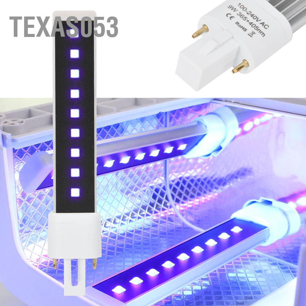 Bóng đèn LED UV 9W cho đèn sấy khô sơn móng tay ánh sáng kép 365 + 405nm