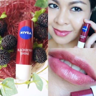 SON DƯỠNG NIVEA BLACKBERRY SHINE