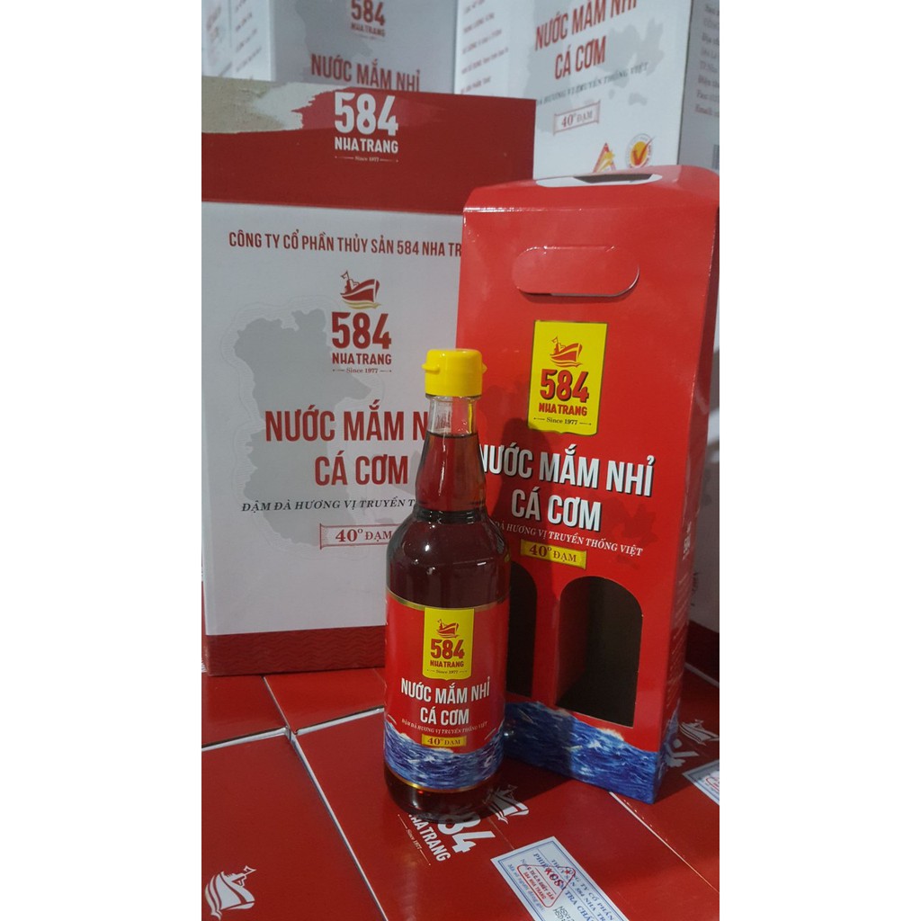 Nước mắm 584  Nha Trang 40 độ đạm 83k