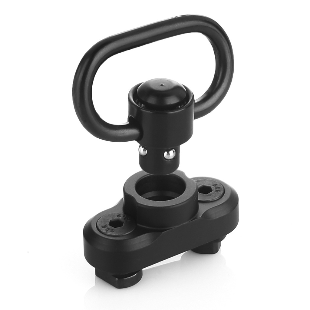Mlok Khóa Cài Tháo Lắp Nhanh Chiến Thuật m-Lok Đế QD Màu Đen