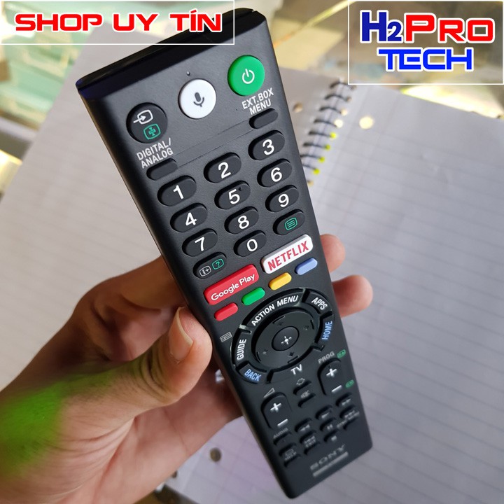 Điều khiển tivi Sony Bravia RMF-TX310P TV hàng chính hãng | Remote tv sony tặng đôi pin