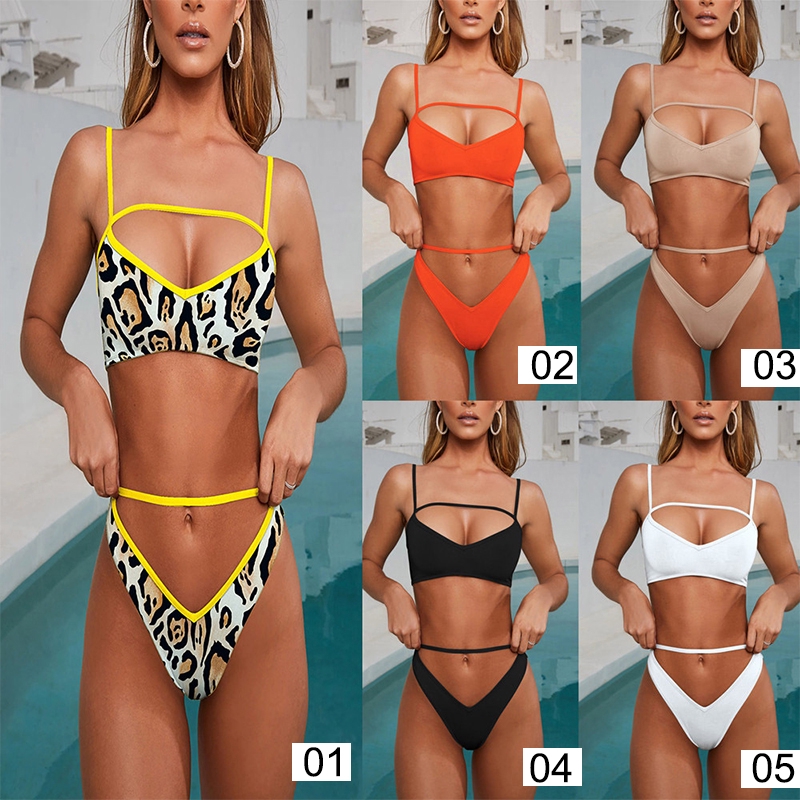 Đồ bơi hai mảnh đơn giản nhiều màu cho phái nữ | BigBuy360 - bigbuy360.vn