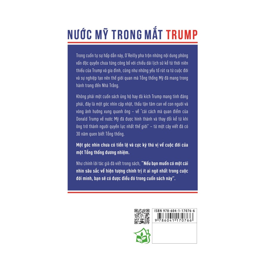 Sách - Nước Mỹ Trong Mắt Trump - The United States Of Trump : How The President Really Sees America - Bill O'reilly