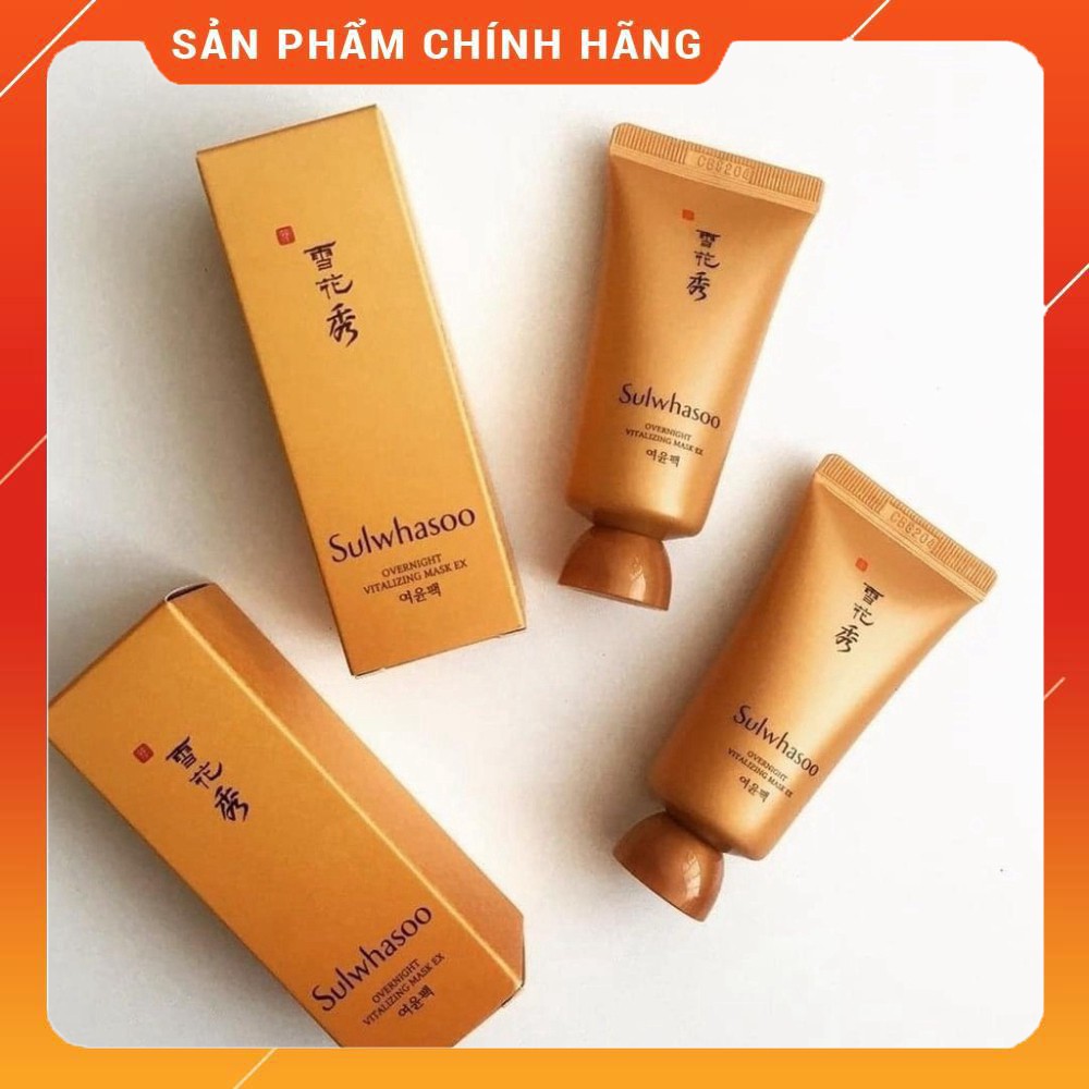 Mặt Nạ Ngủ Dưỡng Trắng Tái Tạo Da Sulwhasoo Overnight Vitalizing Mask Cấp Ẩm 30ml