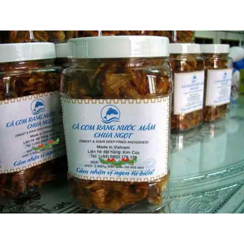 Cá cơm rang nước mắm