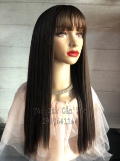 ❤️❤️❤️ TÓC BỘ THẲNG 55cm NÂU SOCOLA❤️❤️❤️