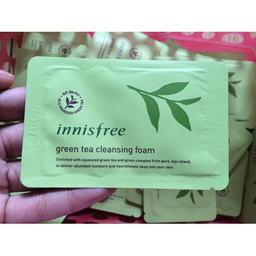 Sample Sữa rửa mặt chiết xuất trà xanh Innisfree