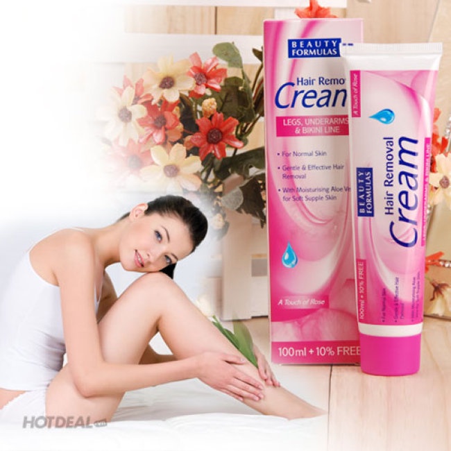Kem Tẩy Lông Toàn Thân Beauty Formulas 100ml Hair Removal Cream