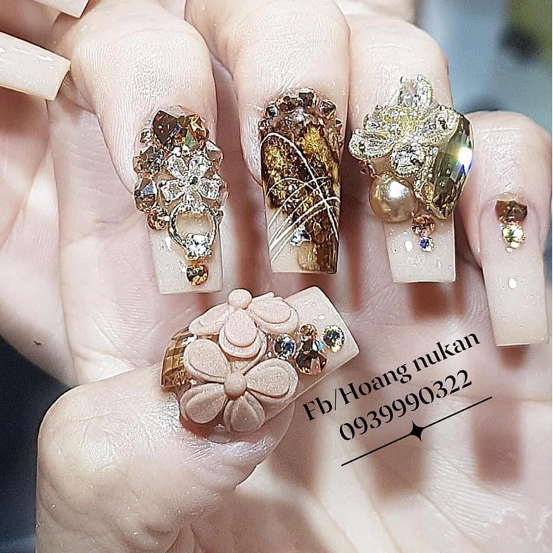 1 Charm Đá Cao Cấp Hot: Hoa Mai, bông tuyết