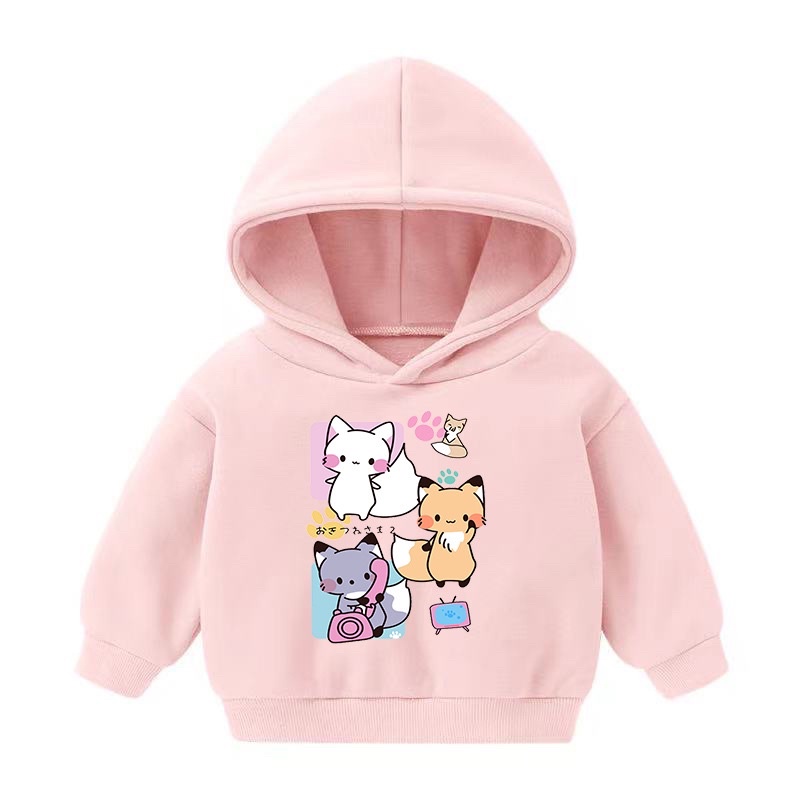 Áo hoodie nỉ bông cho bé