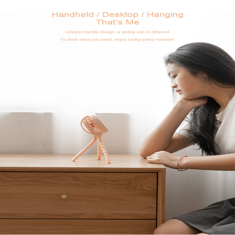 Quạt mini Bàn Mini Quạt cầm tay Quạt xe đẩy di động Quạt cho bé Quạt USB Quạt kẹp có thể sạc lại với chân máy linh hoạt | BigBuy360 - bigbuy360.vn