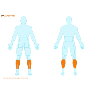 Bó bắp chân PROTEC 3D FLAT CALF SUPPORT