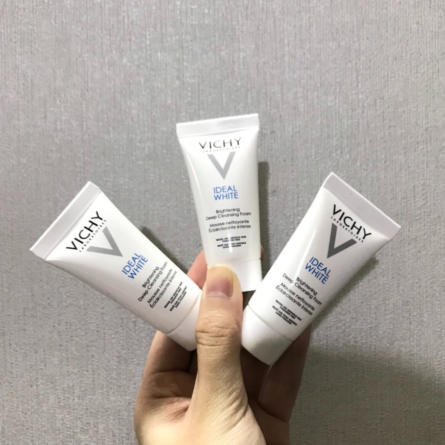 [Mini size 15ml] - Vichy - Sữa Rửa Mặt Tạo Bọt Dưỡng Trắng Da Vichy Ideal White