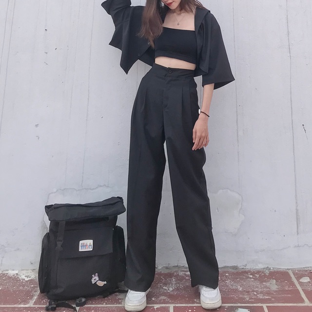 [ Mã WASTRUN4 giảm 10% tối đa 30K đơn 99K] [Hình thật độc quyền] Áo sơ mi caro croptop 🍀 | BigBuy360 - bigbuy360.vn