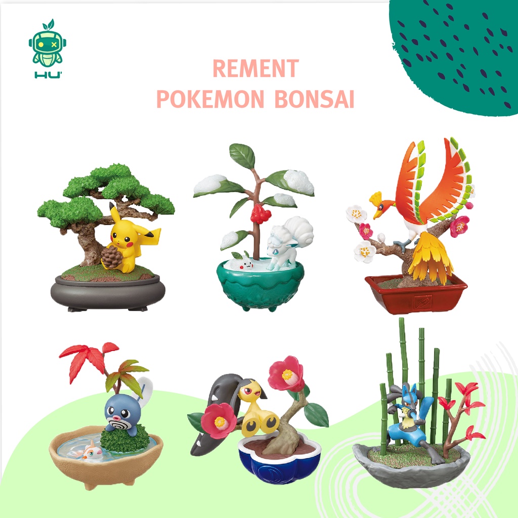 Mô hình trưng bày 🎁Có quà tặng🎁 Pokemon Pocket Bonsai