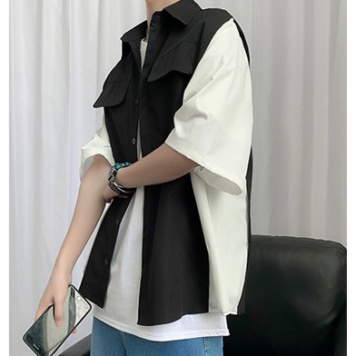 [FREESHIP TỪ 99K] [HOT] Áo Sơ Mi tay Lỡ Unisex Cho Cả Nam Và Nữ chất Vải Kate Hàn Đẹp Và Thoáng Mát | BigBuy360 - bigbuy360.vn