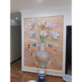 Tranh dán tường 3d bóc dán trang trí phòng
