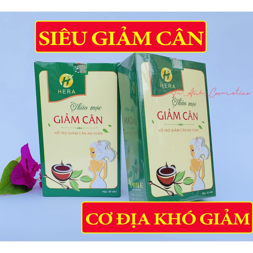 Giảm Cân Hera Plus❤️ Freeship ❤️giam can Hera - Hỗ trợ giảm cân cấp tốc, TPCN không phải là thuốc giảm cân