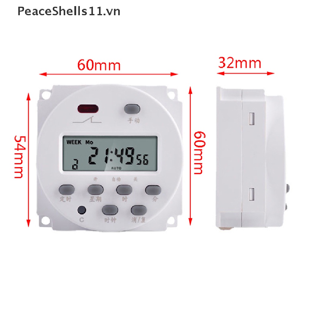 Rơ Le Hẹn Giờ Kỹ Thuật Số LCD 220V 110V 24V 12V CN101A