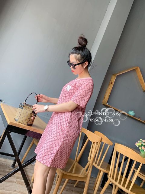 🔜 Đầm Gu họa tiết Ny thêu cực đẹp