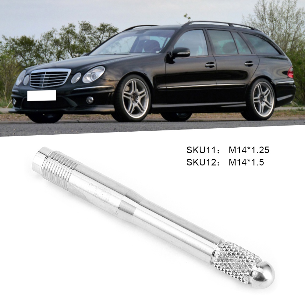 Hàng Sẵn chốt Định Vị Lốp Xe ô tô M14 Cho W211 W212 W213 W204 W205 W220 W221 W222 W140 R230 R231 W164 W166 màu bạc【Southdakota051】