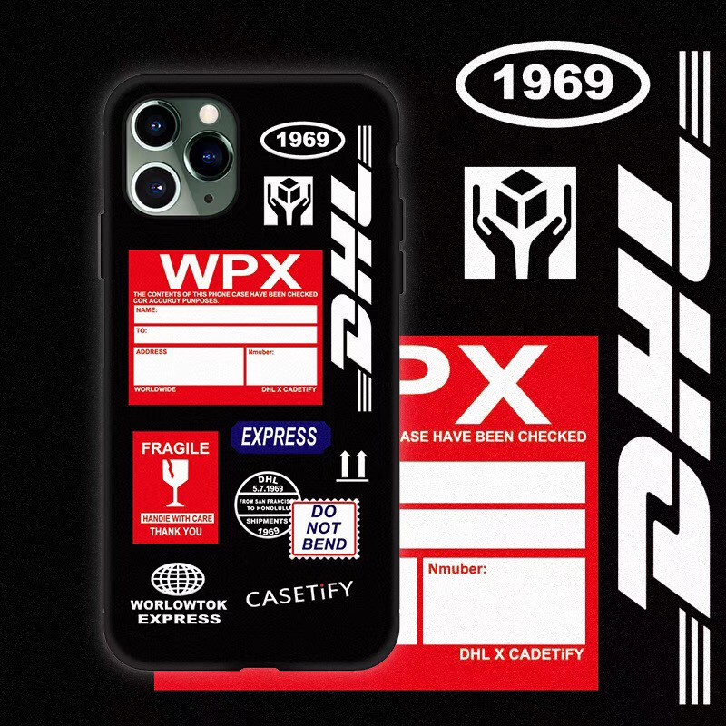 Ốp điện thoại TPU mềm in logo DHL dành cho iPhone11 11pro 11promax XR XS 6s 7plus 8 8plus | BigBuy360 - bigbuy360.vn