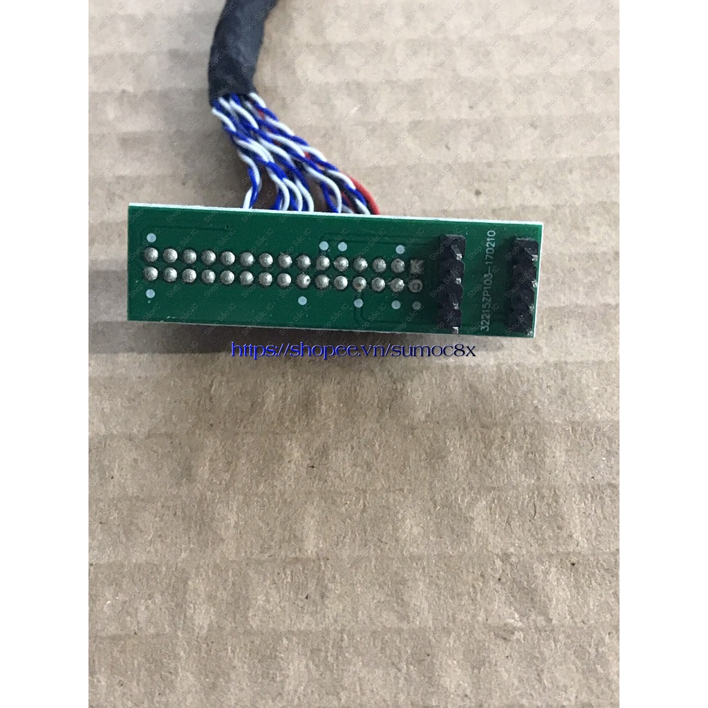 Cáp nạp rom Panel màn Laptop 30 pin (dạng típ) và 40 pin (dạng Led) dùng cho thợ sửa chữa