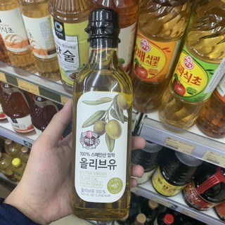 Dầu oliu Beksul Hàn Quốc chai 500ml