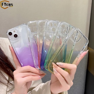 Ốp Điện Thoại Silicon Mềm Trong Suốt Chống Sốc In Họa Tiết Không Gian Gradient Sang Trọng Cho iPhone 13/13Pro/12/12Pro/11/11ProMax/X/XR/XS/XSmax