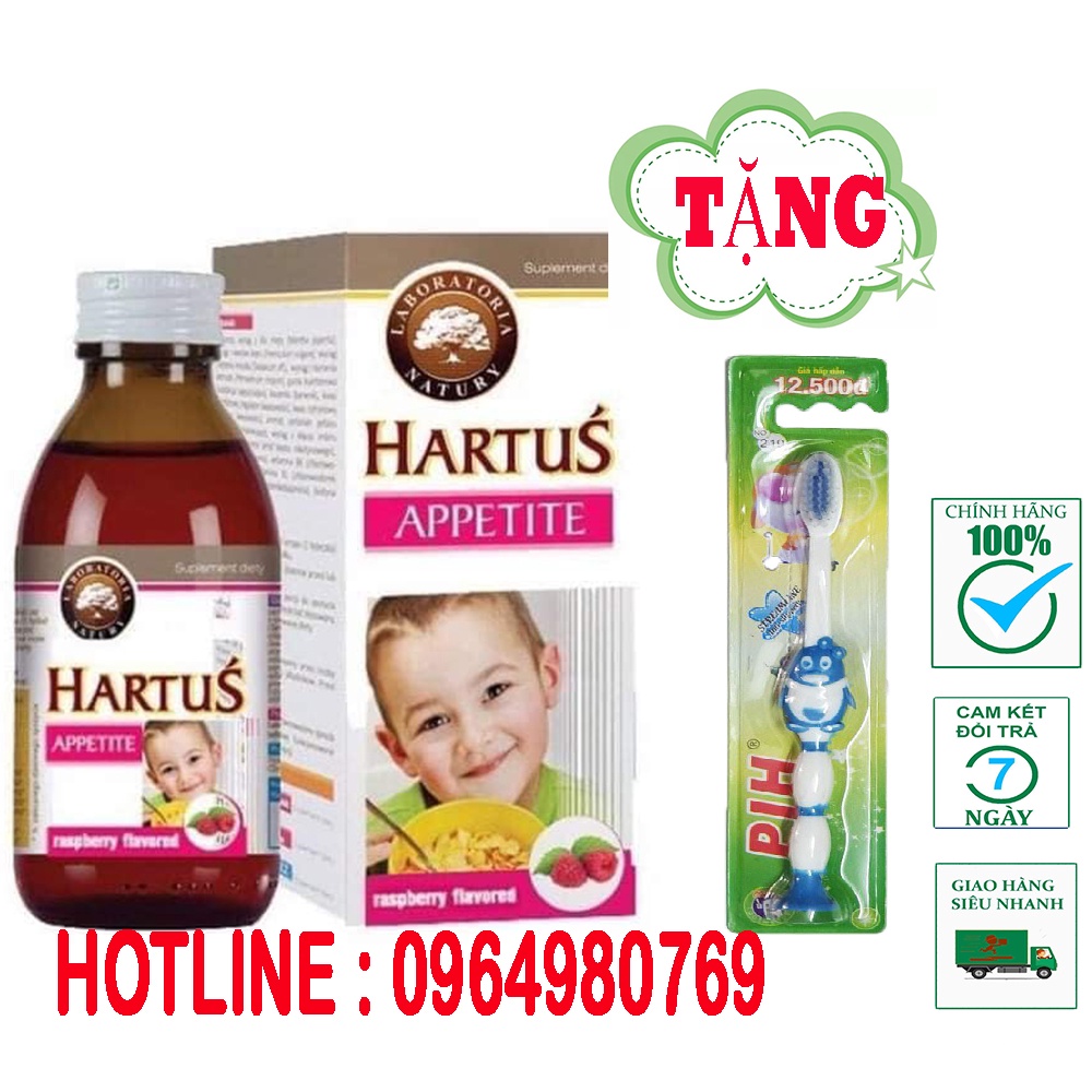 Siro Ăn Ngon Hartus Appetite Lọ 150ml