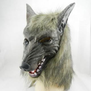 Mặt nạ hóa trang Halloween hình chó sói vui nhộn-y55 ( hàng sẵn )