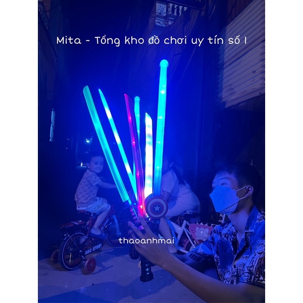 Đồ chơi trung thu Kiếm Nhật Takana phát sáng có nhạc, đèn Led - Hot trend 2022