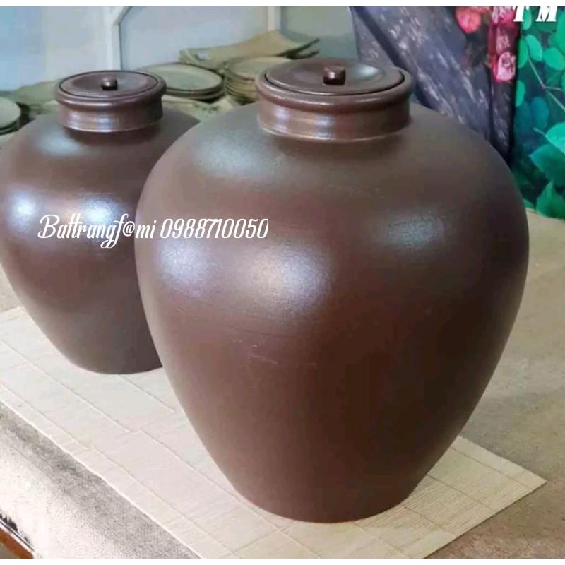 Chum Rượu Sành Bát Tràng 10l,20l,30 lít