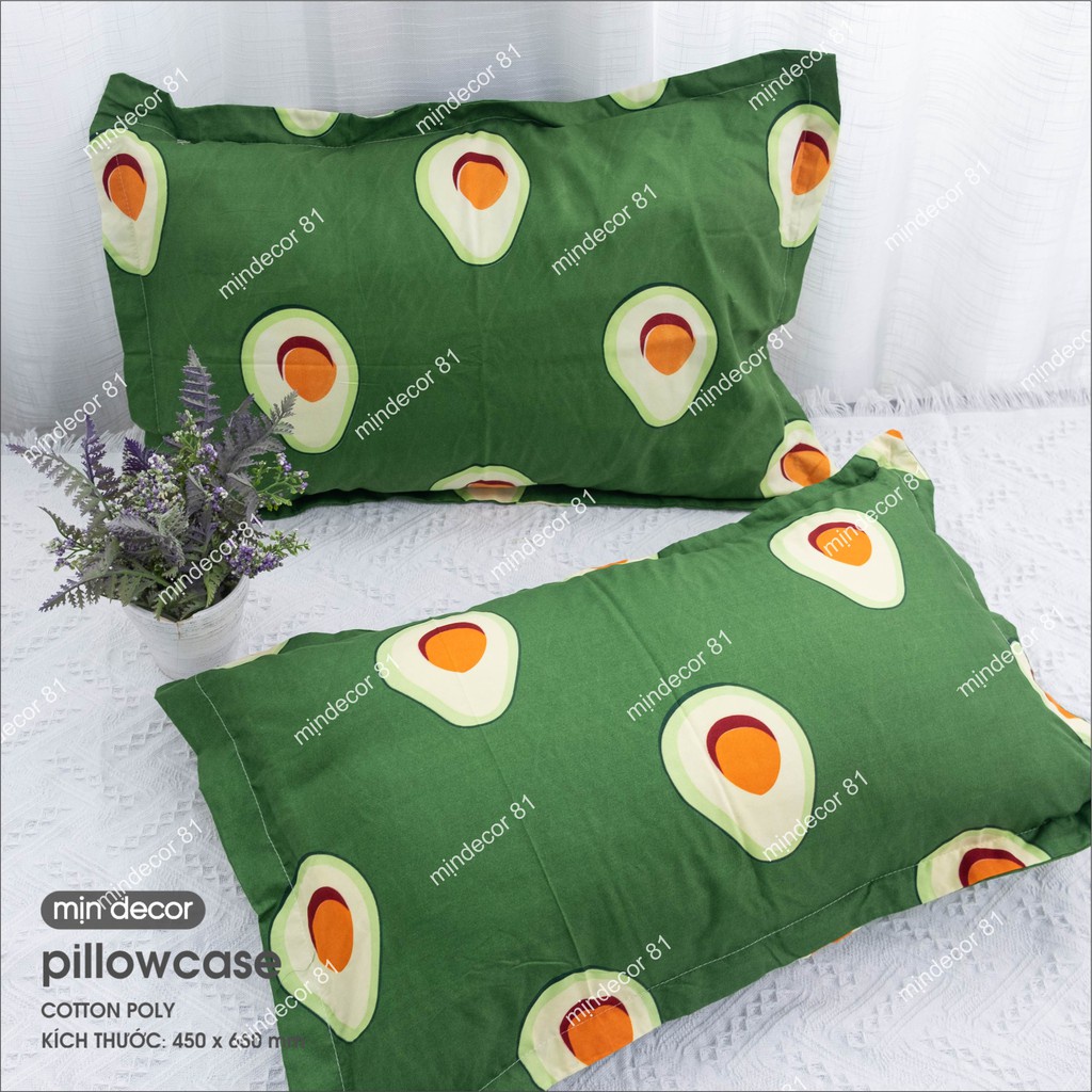 Vỏ gối nằm cotton 3D, áo gối nằm cotton 45x65cm mẫu mã đa dạng thoáng mát | BigBuy360 - bigbuy360.vn