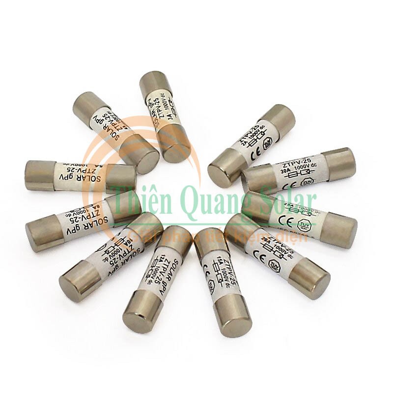 Ruột Cầu chì 1000V DC 5A,10A,12A,15A, 20A 30A LEADER