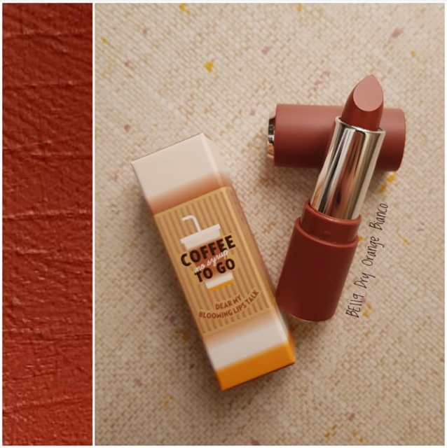 (Canh sale 50%- có bill) Son Etudehouse BE119- Blooming lip talk- coffee edition