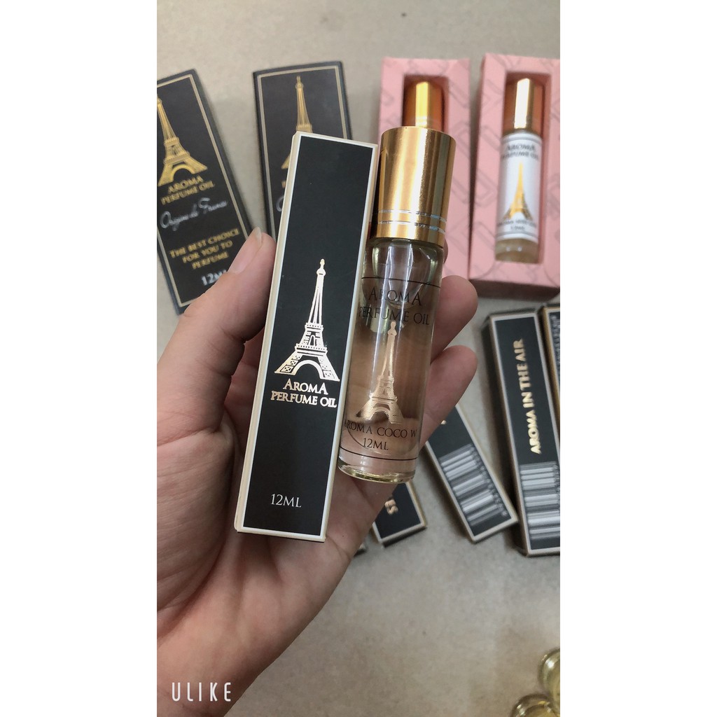 Tinh Dầu Nước Hoa Pháp Aroma 12ml  Giá Gốc