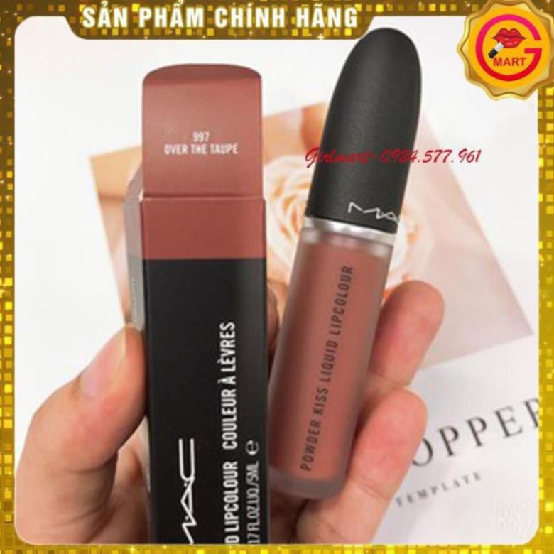 Son kem Mac  lì 997 Over The Taupe - Màu nâu tây