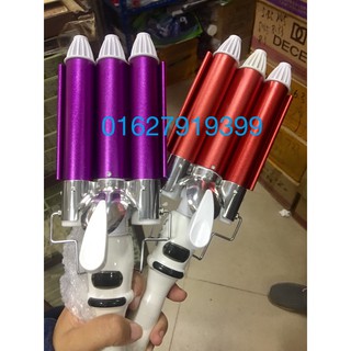 ✅Freeship-Quà Tặng✅  Máy uốn tóc 3 trục Hàn Quốc