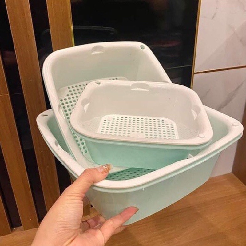 Rổ nhựa đa năng 6 món chính hãng ECCO