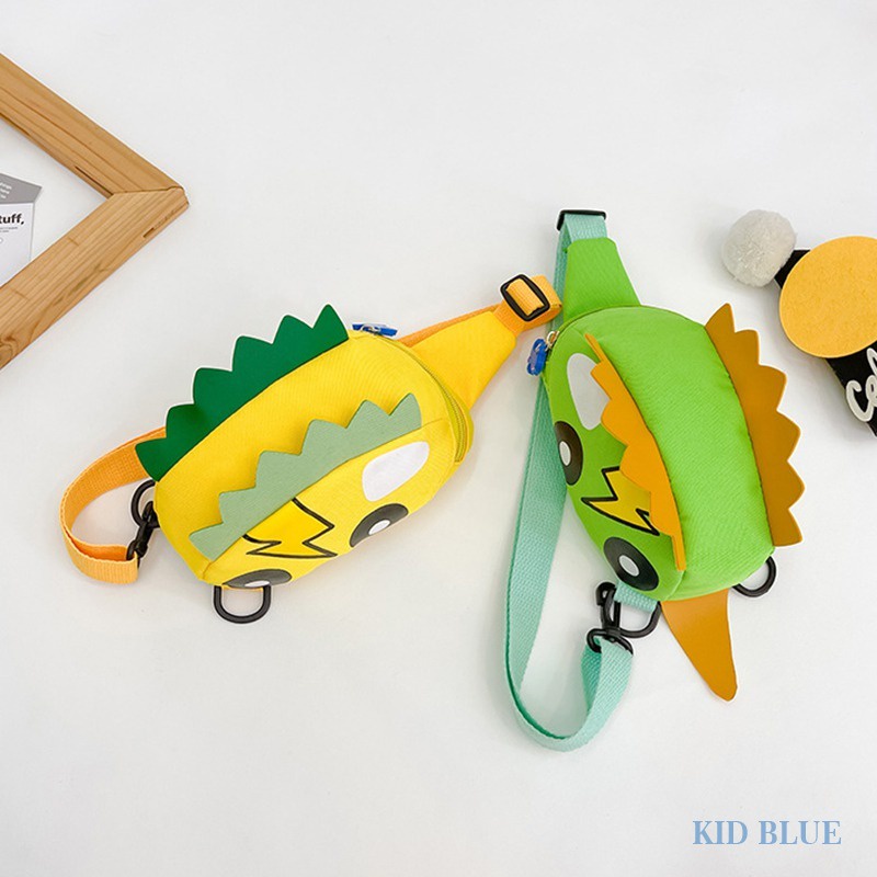 Túi Đeo Chéo Siêu Nhẹ Hình Khủng Long Dễ Thương Cho Bé