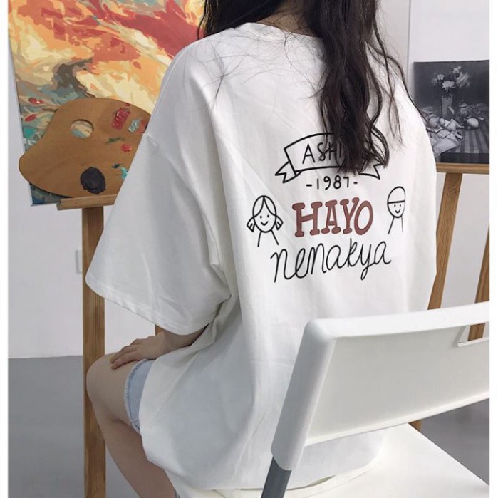 Áo thun tay lỡ Unisex Awesometee, áo phông form rộng ATL M440-82