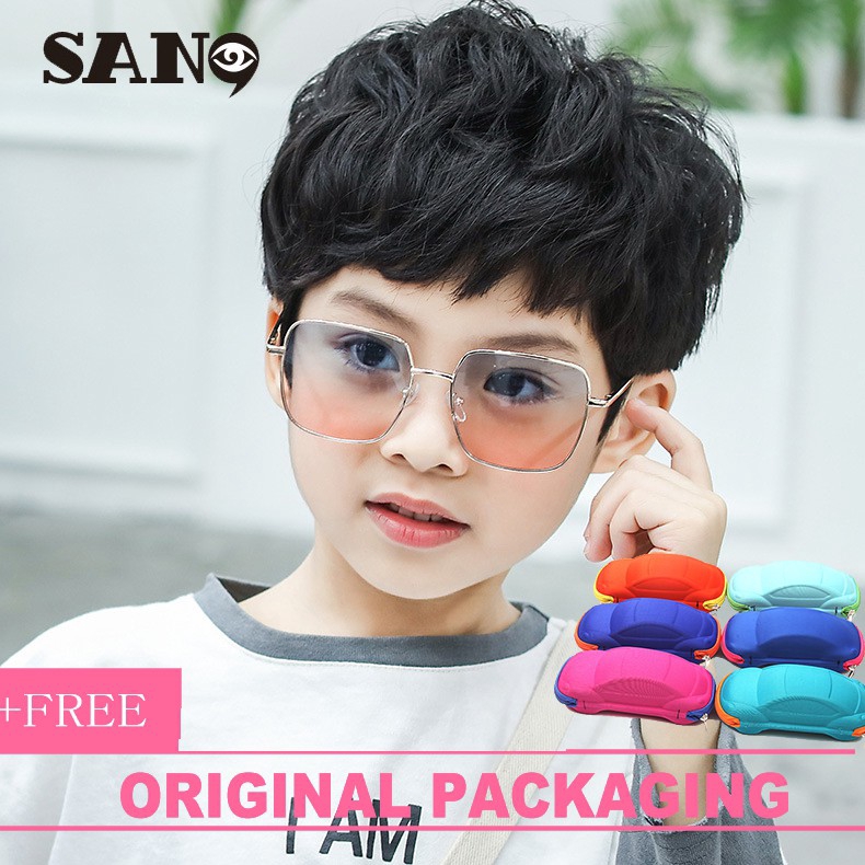 Kính Mát Gọng Vuông 6-12 Phong Cách Hàn Quốc Cho Bé