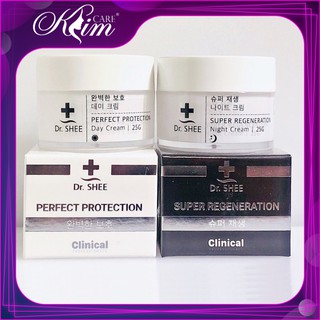 Bộ 2 Kem Dưỡng Trắng Chuẩn Spa Dr.Shee (Ngày & Đêm)