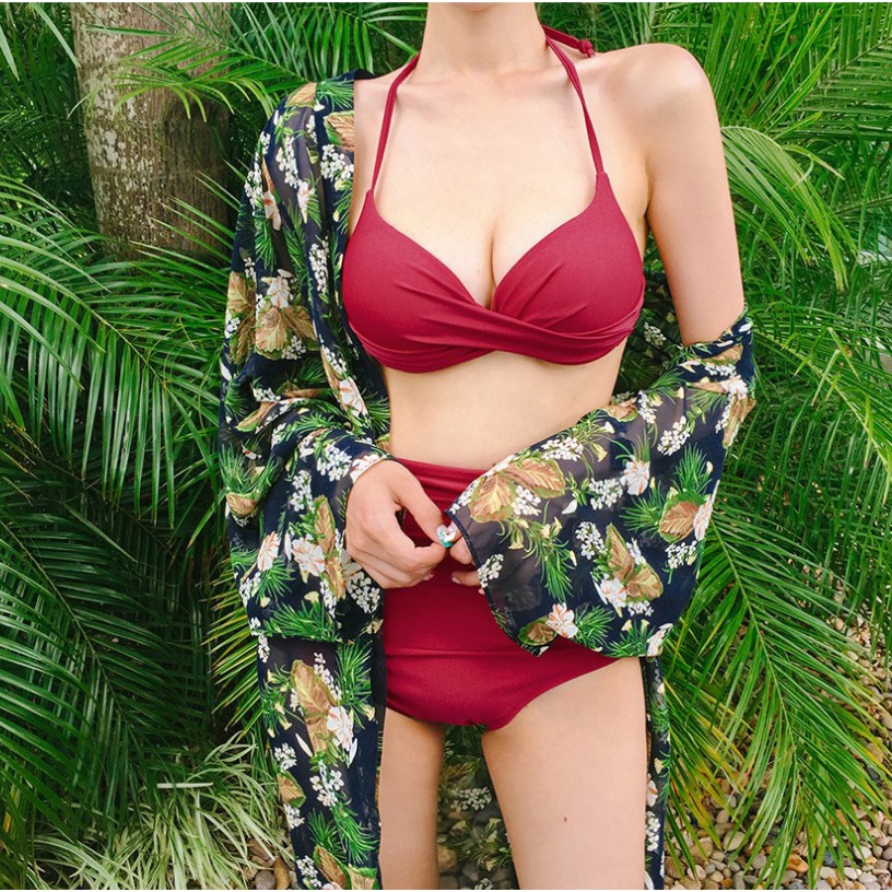 [Có ảnh thật] Bộ đồ bơi Bikini 2 mảnh Rosy 6148 [Vải Lycra] | BigBuy360 - bigbuy360.vn