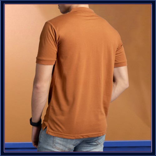 Áo Thun Nam Ngắn Tay Cổ Bẻ T-Simple (Bò) [NUTTY], Áo Polo Nam Trơn Có Cổ, Cao Cấp | BigBuy360 - bigbuy360.vn