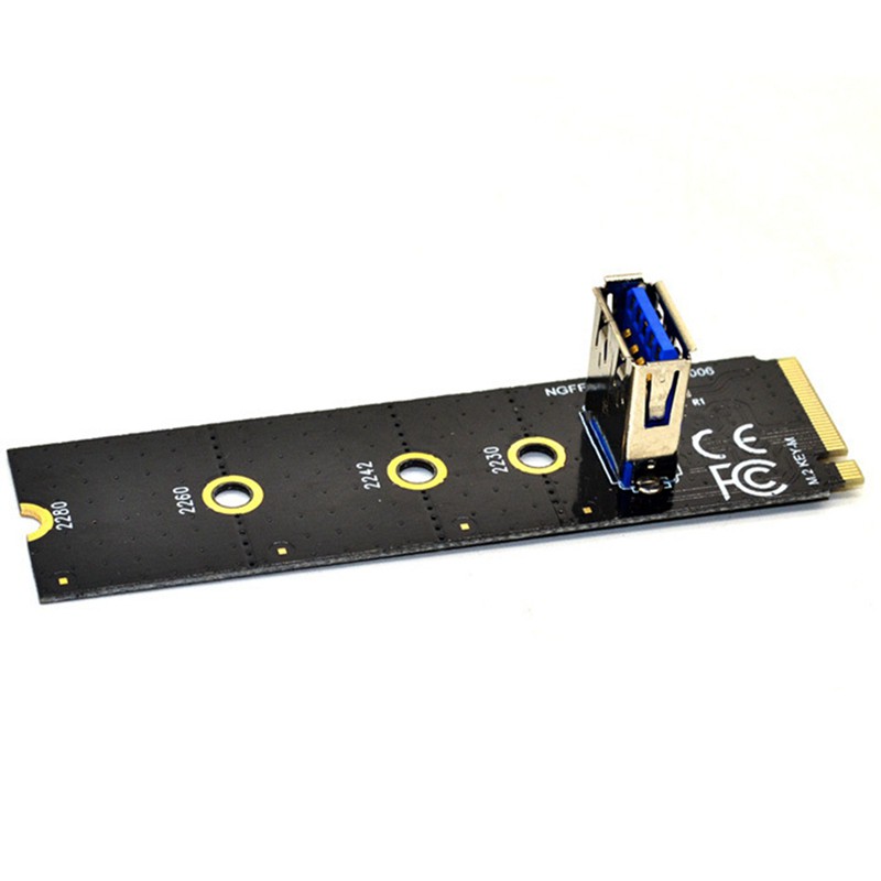 Card Đồ Họa Mở Rộng M.2 Sang Pci-E X16 Ngff + Pcie 1x Sang 16x 6pin Cho Btc Mini | BigBuy360 - bigbuy360.vn