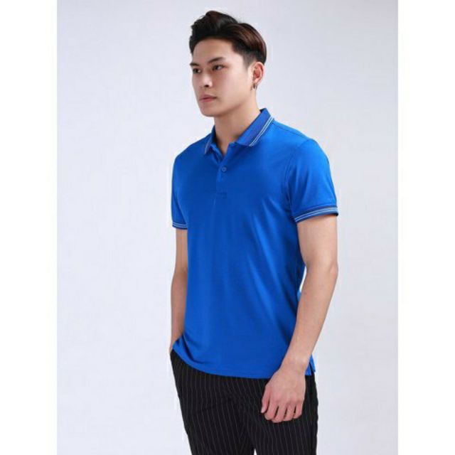 (Thanh lý 55%) Áo cộc tay nam Aristino vải lạnh, form slim, APS021S8 size S, M, TAG 495K