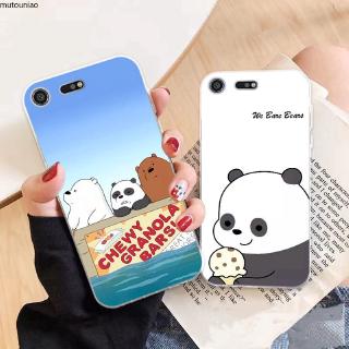Ốp điện thoại silicone mềm họa tiết gấu 2 cho Sony Xperia Z3 Z5 XZ1 XZ2 XZ Premium XZ3 XZ4 Compact